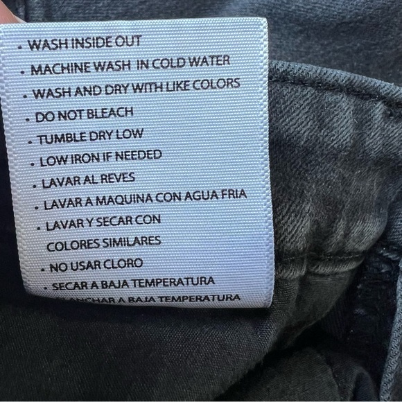 KanCan Women’s Washed Black Button Fly High Rise Skinny Freyed Ankle Jeans 5/26 - Picture 7 of 10